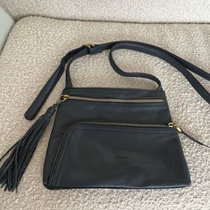 Hobo crossbody with tassel